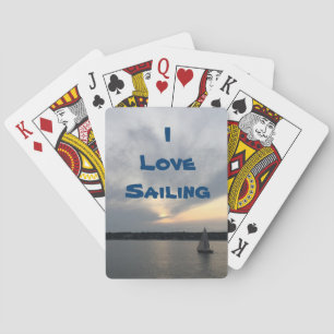 Jeu De Cartes J'Aime La Voile Jouer Des Cartes
