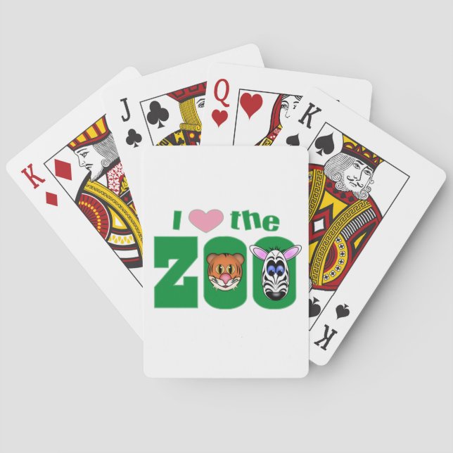 Jeu De Cartes J'aime le ZOO (dos)