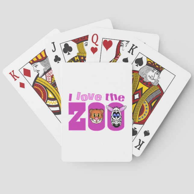 Jeu De Cartes J'aime le zoo (dos)