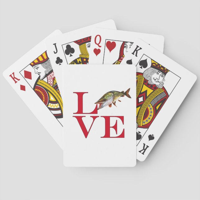 Jeu De Cartes J'aime Muskie (dos)