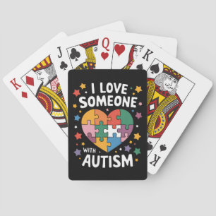 Jeu De Cartes J'Aime Quelqu'Un Avec Autisme Sensibilisation Auti