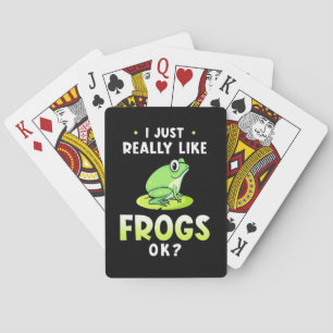 Jeu De Cartes J'Aime Vraiment Les Grenouilles