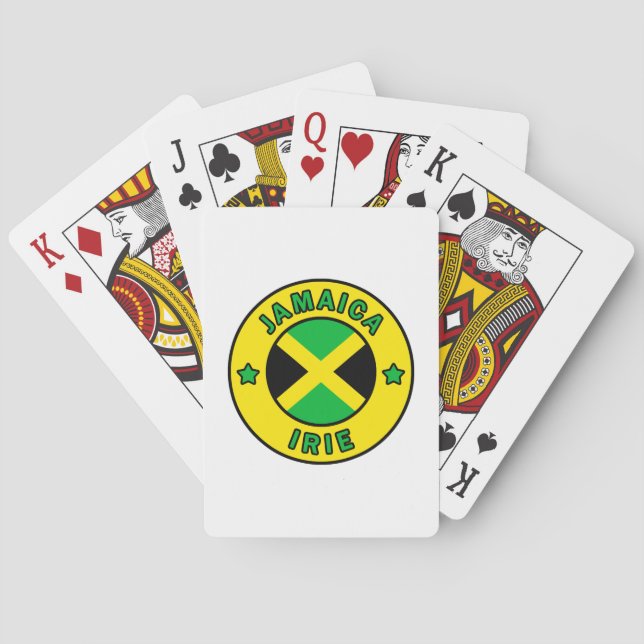 Jeu De Cartes Jamaïque Irie (dos)
