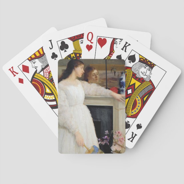 Jeu De Cartes James Whistler - Symphonie en blanc no 2 (dos)