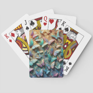 Jeu De Cartes Jardin de papillons iridescent