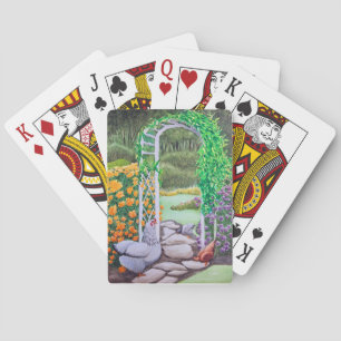 Jeu De Cartes Jardin de poulets heureux