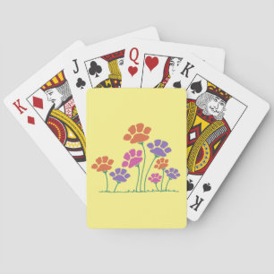 Jeu De Cartes Jardin des fleurs Pawprint