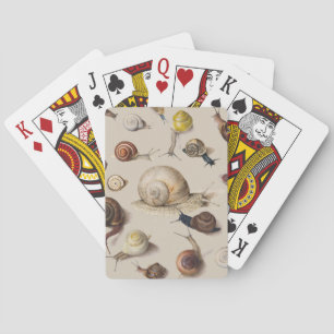Jeu De Cartes Jardin d'escargots Animaux de compagnie Gastropod 
