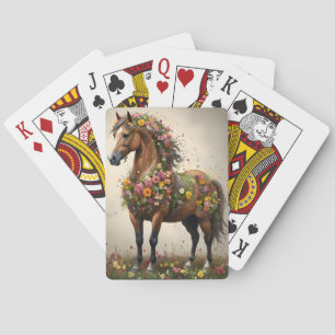 Jeu De Cartes Jardin d'Imaginaire à cheval Brown,