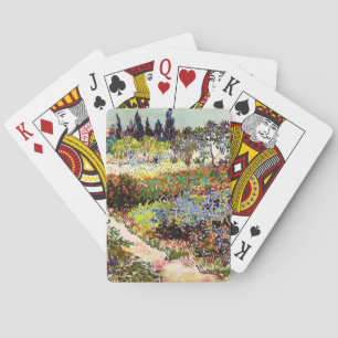 Jeu De Cartes Jardin Floral Van Gogh À Arles Art Floral
