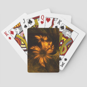 Jeu De Cartes Jardin mystique Art Abstrait