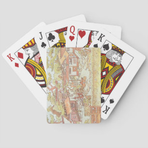 Jeu De Cartes Jardins de Yuan Ming Yuan, Pékin, 1783-1786 (engra