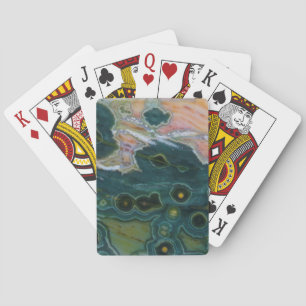 Jeu De Cartes Jasper Océan à Taches Vertes