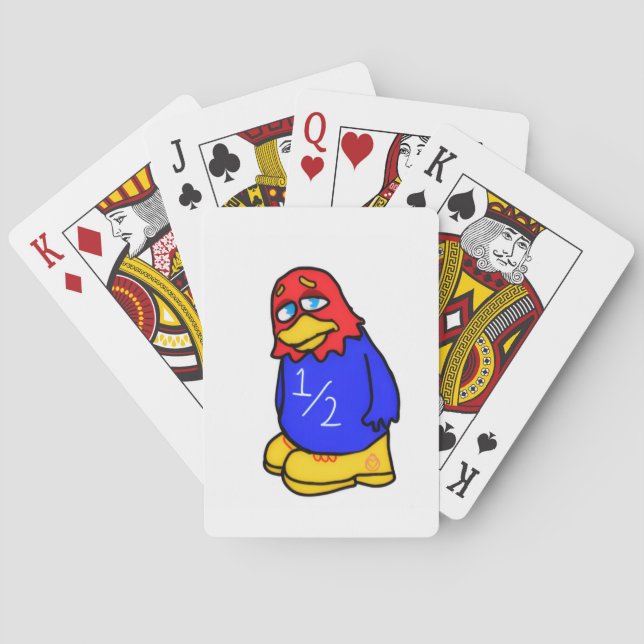 Jeu De Cartes Jayhawk triste  (dos)