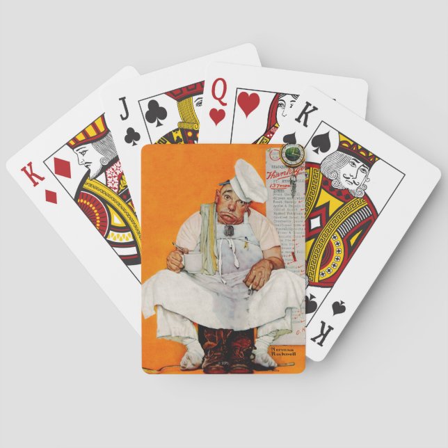 Jeu De Cartes Jazz blues de Thanksgiving (dos)