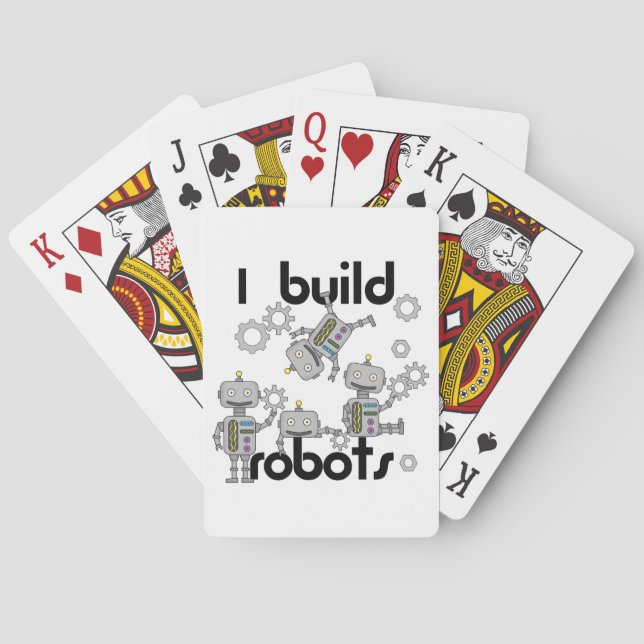 Jeu De Cartes Je construis des robots (dos)
