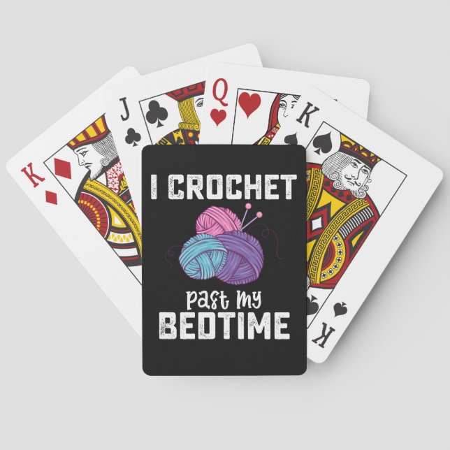 Jeu De Cartes Je Crochet Passe Mon Tricot De Nuit (dos)