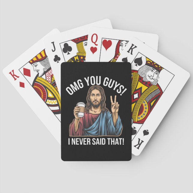 Jeu De Cartes Je N'Ai Jamais Dit Ça. (dos)