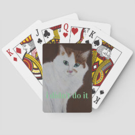 Jeu De Cartes je ne l'ai pas fait