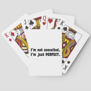 Jeu De Cartes Je ne suis pas conquis, je suis juste parfait