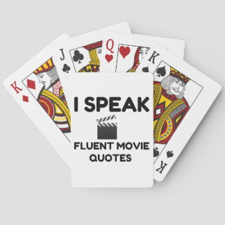 Jeu De Cartes Je Parle Citations De Film Fluent
