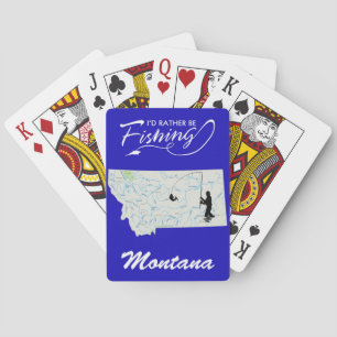 Jeu De Cartes Je Préférerais Pêcher Montan Vélos Jouer Cartes