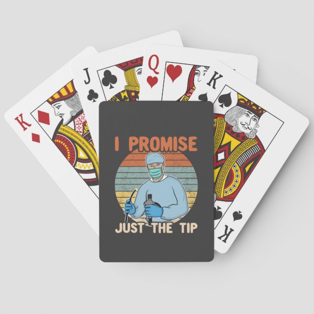Jeu De Cartes Je Promets Juste Le Conseil - Endoscopie, Colonosc (dos)
