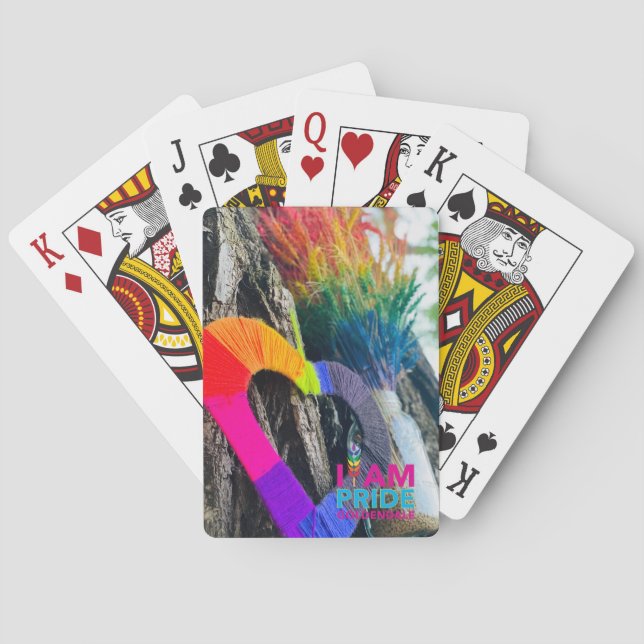 Jeu De Cartes JE SUIS FIDE Goldendale Classic Playard (dos)