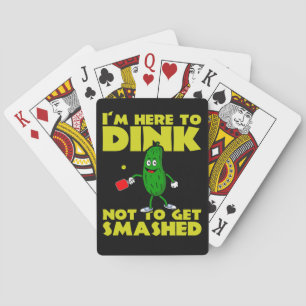 Jeu De Cartes Je suis ici pour boire et ne pas tomber dans le pi