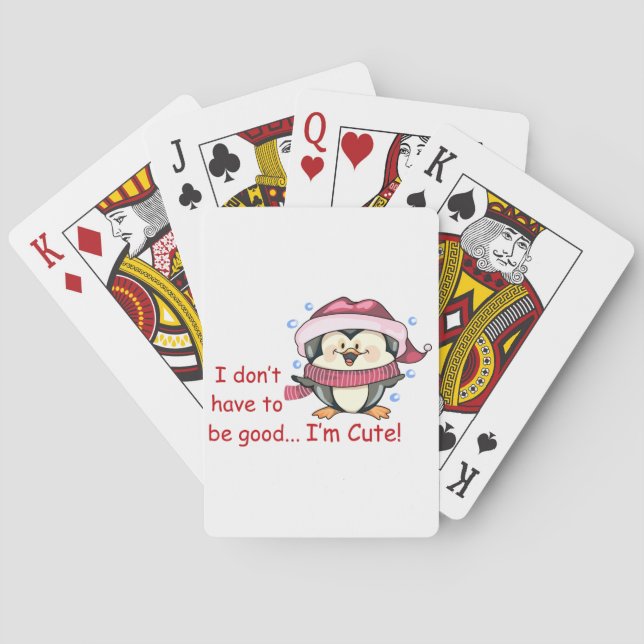 Jeu De Cartes Je suis mignonne (dos)
