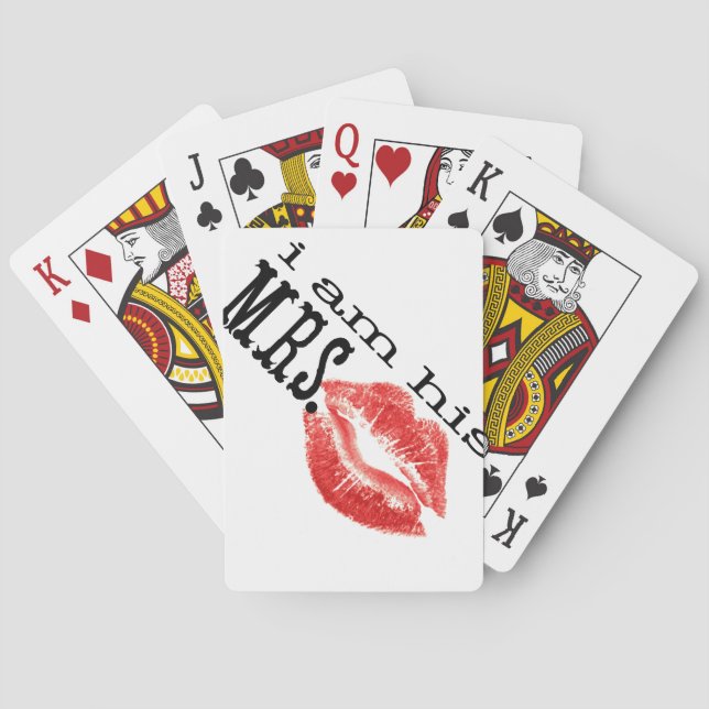 Jeu De Cartes Je suis Sa Madame. (dos)