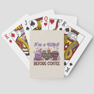 Jeu De Cartes Je suis sorcière avant le café