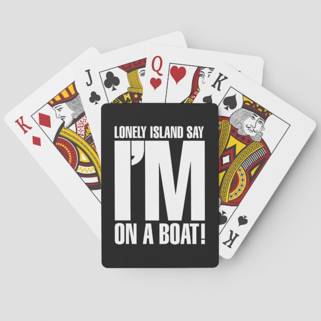 Jeu De Cartes Je suis sur un bateau (dos)
