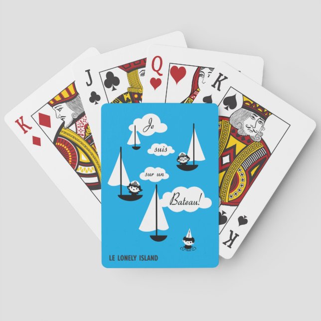 Jeu De Cartes Je suis sur un Bateau ! (dos)