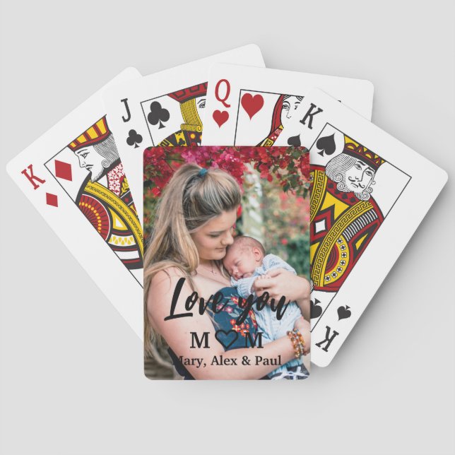 Jeu De Cartes Je t'aime M ♡ M (dos)