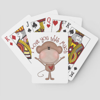 Jeu De Cartes Je t'aime MONKEY