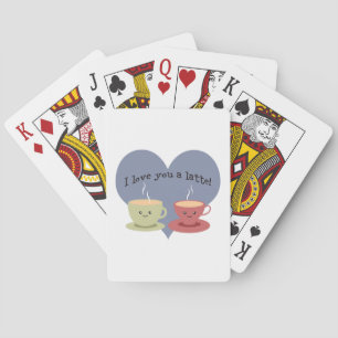 Jeu De Cartes Je t'aime un latte !