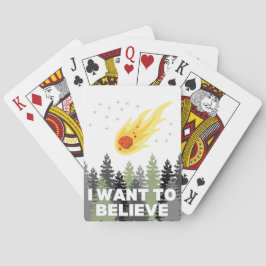 Jeu De Cartes Je veux croire les cartes Astéroïdes
