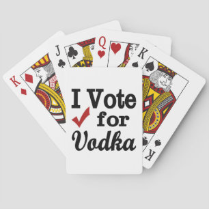 Jeu De Cartes Je Vote pour Vodka