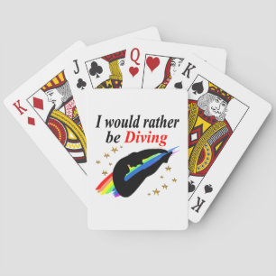 JEU DE CARTES JE VOUDRAIS PLUTÔT PLONGER LA CONCEPTION DE FILLES