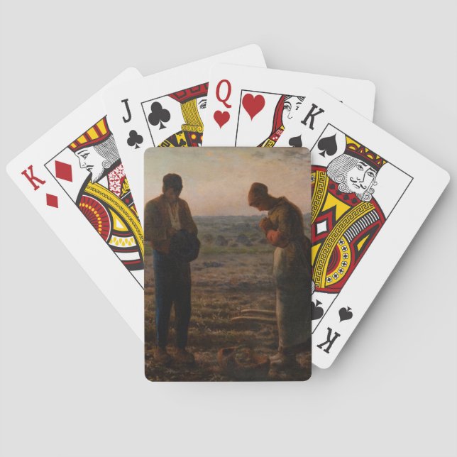 Jeu De Cartes Jean-François Millet - L'Angelus (dos)