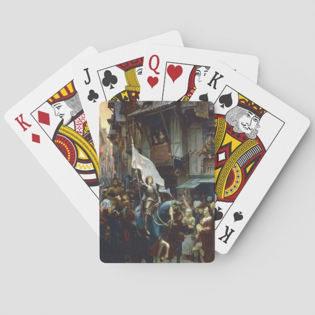 Jeu De Cartes Jeanne d'Arc entre à Orléans (dos)
