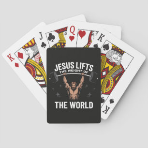 Jeu De Cartes Jésus-Christ au soulevé de terre