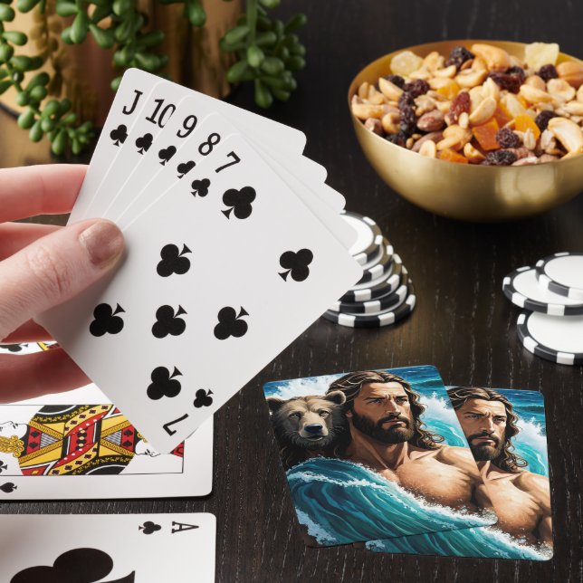Jeu De Cartes Jésus Et L'Ours (In Situ)