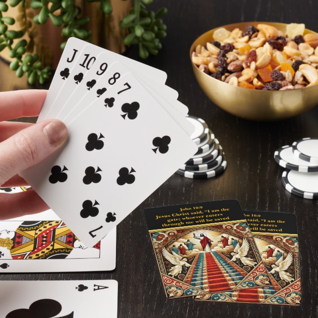 Jeu De Cartes Jésus la porte de l'éternité (In Situ)