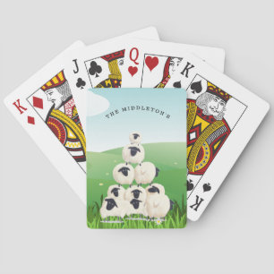 Jeu De Cartes Jeu de famille amusant Sheep Meadow