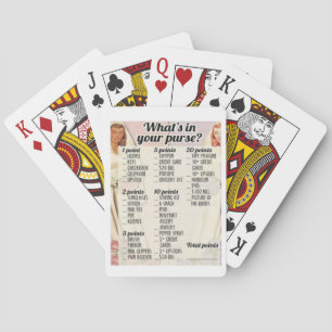 Jeu De Cartes Jeu de Fête des mariées rétro