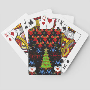 Jeu De Cartes Jeu de Noël noir