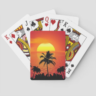 JEU DE CARTES JEU DE SOLEIL TROPICAL