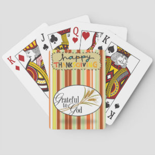 Jeu De Cartes Jeu de Thanksgiving Card Deck
